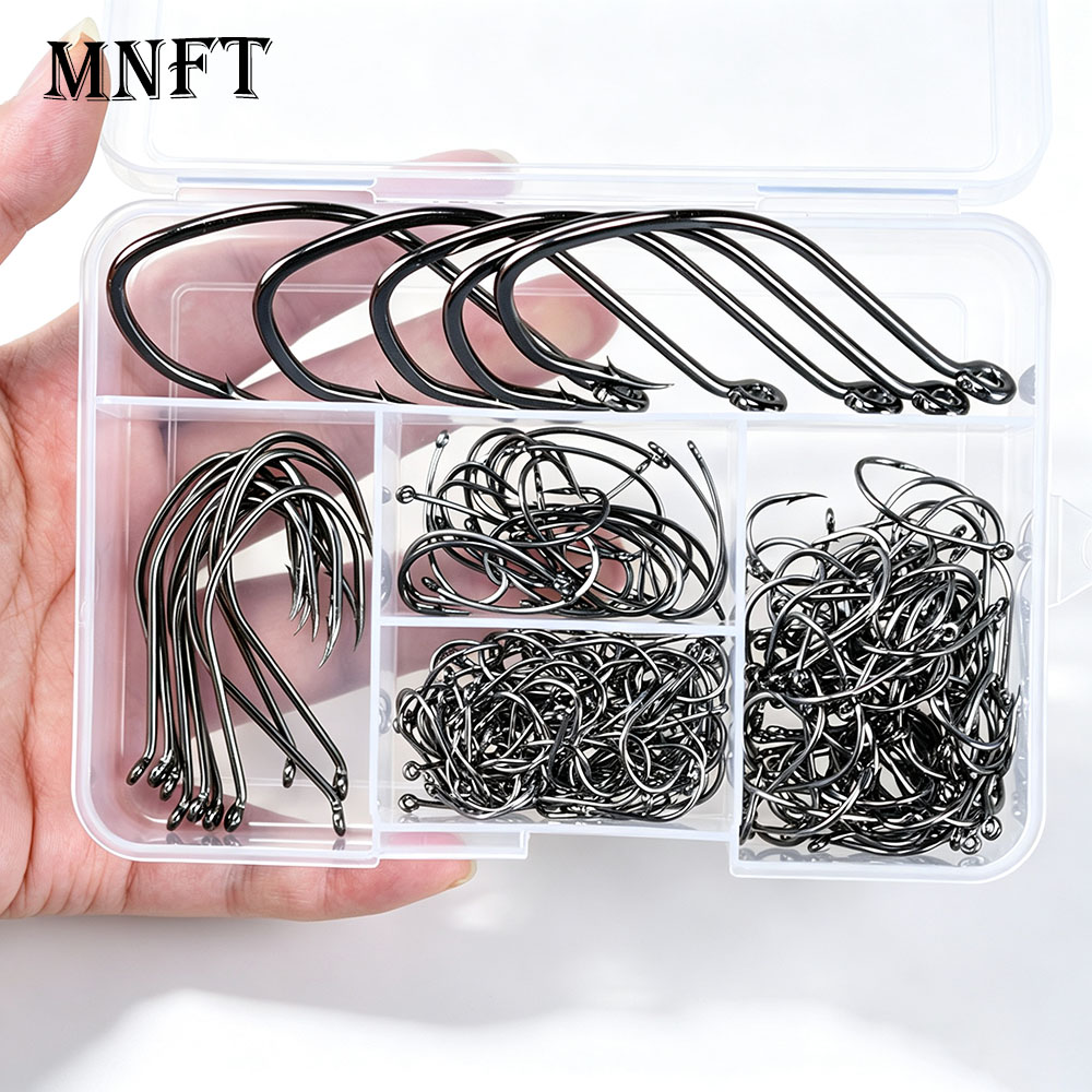 Fishing Hook Circle - 200 Adet Çok Boyutlu Dikenli Balıkçılık
