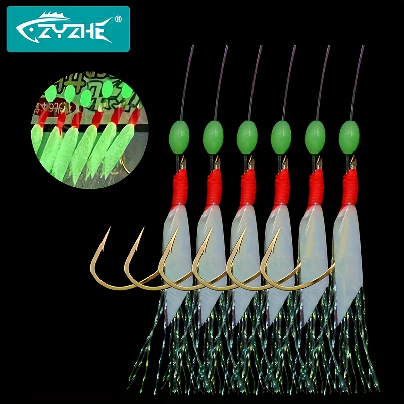 Fishing Hook Assortment - ZYZHE 1/3/5 Torba Balıkçılık Sabiki Kanca