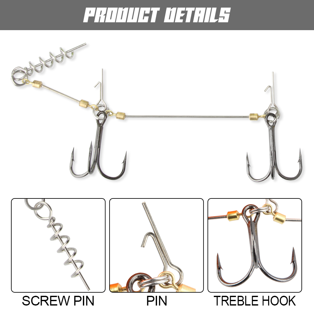 Spinpoler Pike Stinger Takımı  - Fishing Hook Size incelemesi ve fiyatı