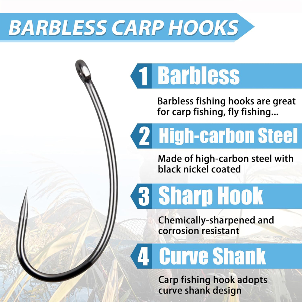 180 adet Barbless balıkçılık k - Fishing Hook Assortment incelemesi ve fiyatı