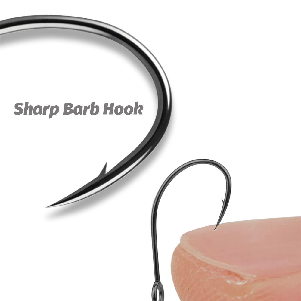 20PCS Büyük Halka Tekli Kanca  - Fishing Hook Circle incelemesi ve fiyatı