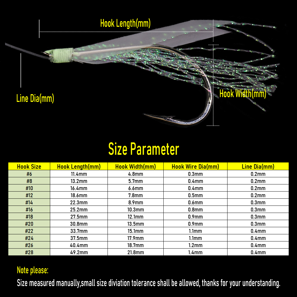 WIFREO 50 adet aydınlık simüle - Fishing Hook Circle incelemesi ve fiyatı
