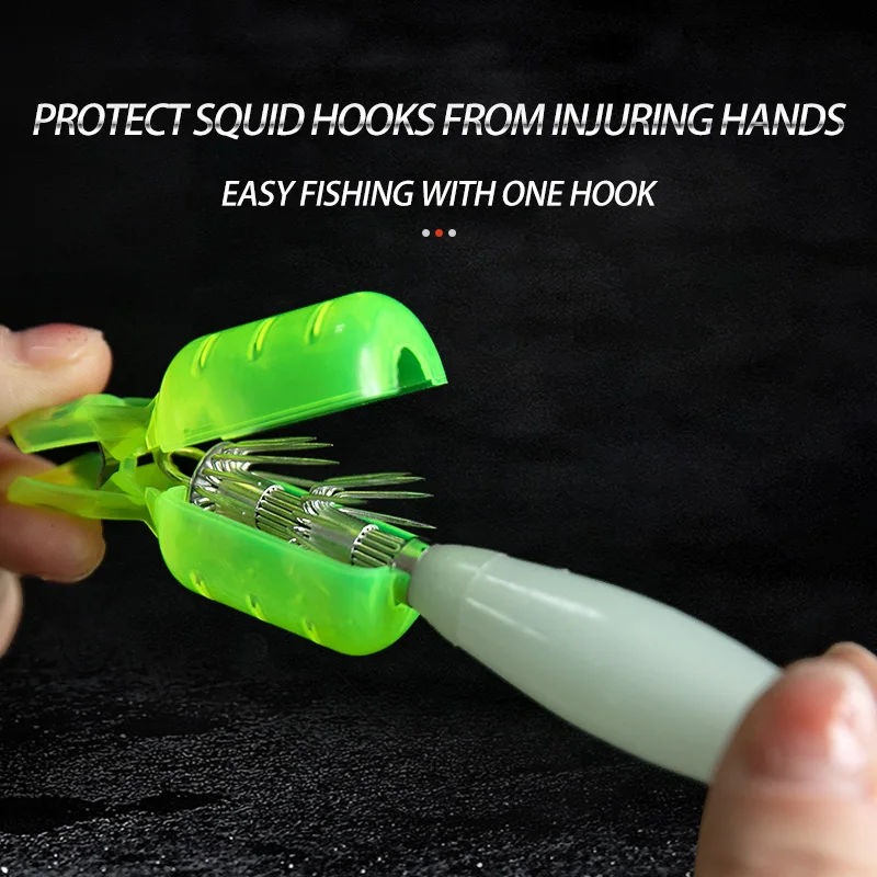 10 adet/grup Kalamar Jig Kanca - Fishing Hook Jig incelemesi ve fiyatı